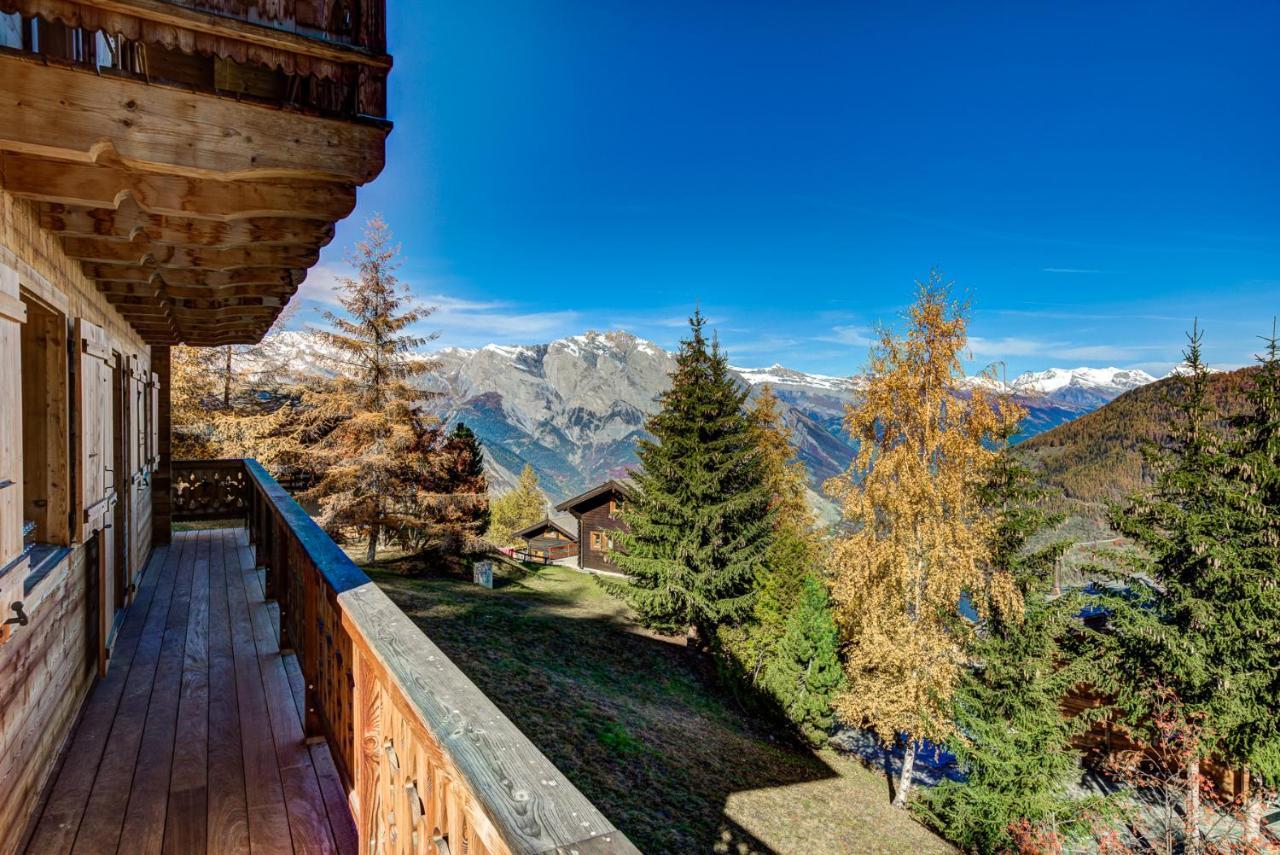 Chalet Le Chapeau ลาซูมาซ ภายนอก รูปภาพ