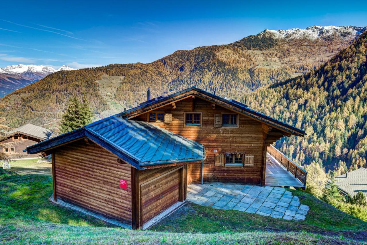 Chalet Le Chapeau ลาซูมาซ ภายนอก รูปภาพ