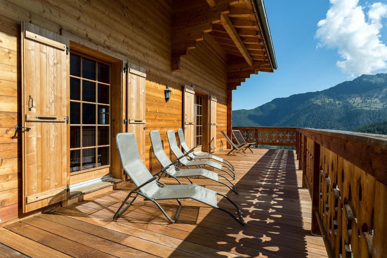 Chalet Le Chapeau ลาซูมาซ ภายนอก รูปภาพ