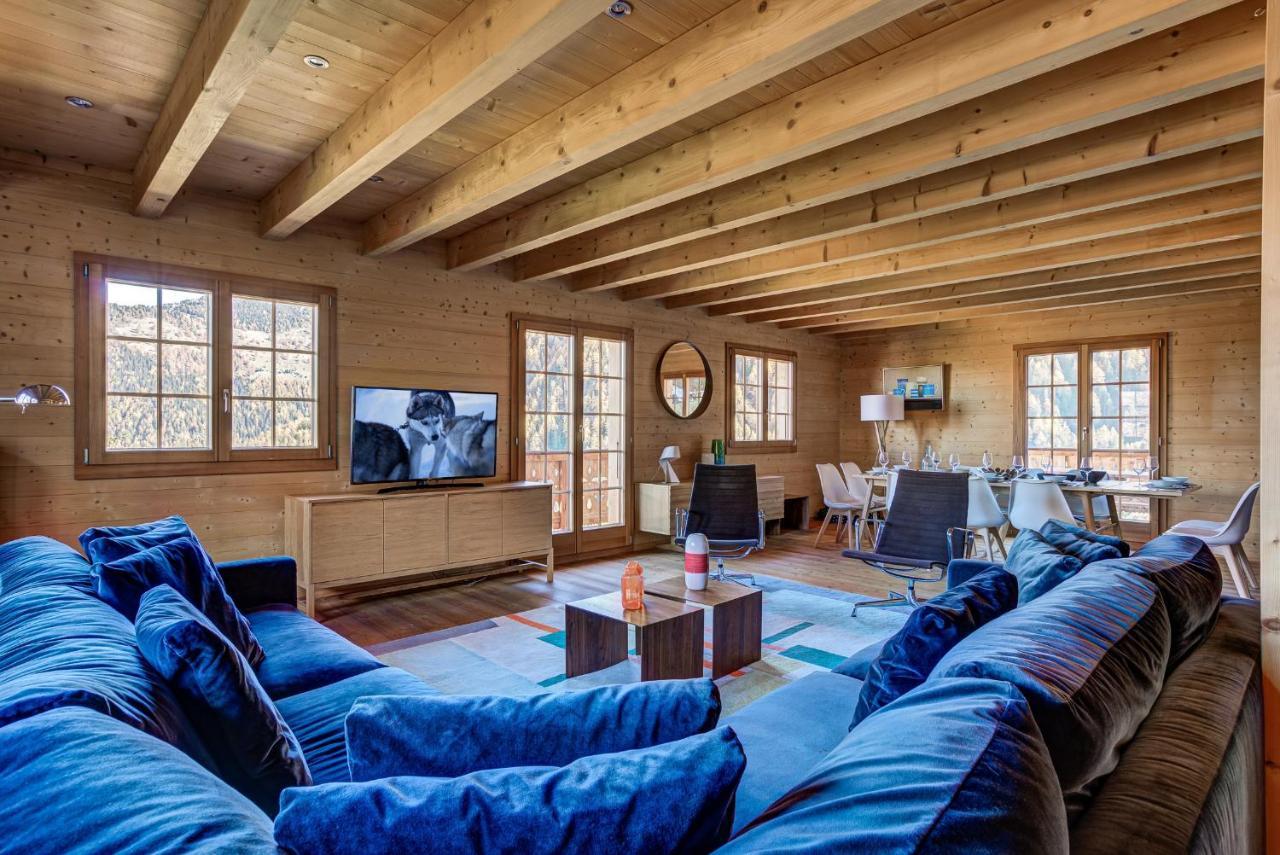 Chalet Le Chapeau ลาซูมาซ ภายนอก รูปภาพ
